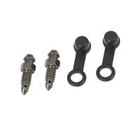 A ABSOPRO Moto Banjo Perno Purga Tornillo con Tapa M6x1mm (Juego de 2)