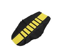 A ABSOPRO Motocicleta Motocross Asiento Cubierta Anti Deslizante Asiento Cojín Amarillo Negro Reemplazo de artículo