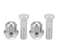 A ABSOPRO Perno de rueda M12x1.5 para Ford Fusion 2006-2019 Ford Focus Fiesta Escape EcoSport Lincoln MKZ MKC para todas las posiciones de acero de aleación hexagonal 19 mm n.° ACPZ-1012-H