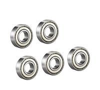 A ABSOPRO Profundo Ranura Bola Rodamiento Único Escudo 6003Z 17x35x10mm (Juego de 5)