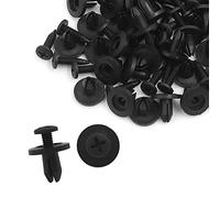 A ABSOPRO Puerta Empuje Tipo Tornillo Remache Parachoques Panel Retenedor Clip (Juego de 50)