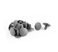 A ABSOPRO Remaches De Sujeción 6.5X5mm Clips De Fijación De Paneles De Ajuste Para Automóviles Gris (Paquete de 20)