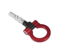 A ABSOPRO Rojo Aluminio Aleación Delantero Parachoques Remolque círculo Remolque Gancho para Coche Reemplazo de artículo