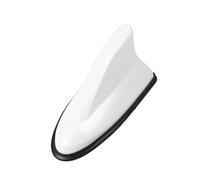 A ABSOPRO Tiburón Aleta Forma Coche Techo Antena Antena Señal Antena Blanco Reemplazo de artículo