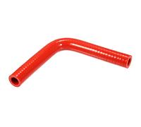 A ABSOPRO Tubo Acoplador Silicona 90° 16mm Rojo 1pc Para Intercooler Turbo