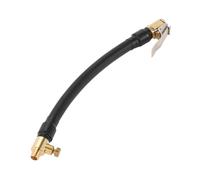 A ABSOPRO Tubo De Extensión Para Inflador De Neumáticos Duradero 7.87 Pulgadas M8X0.8 8mm Id Adaptador De Manguera De Extensión De Bomba De Aire De Neumático De Goma Desinflable Negro 1Pc