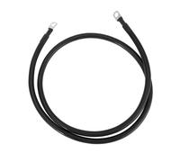A ABSOPRO Universal 3/8" Lug 2 Awg Gauge 4.5Ft Battery Inverter Cable Battery Cable Tinned Copper 1 Pc Black Reemplazo artículo