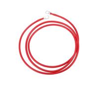 A ABSOPRO Universal 3/8" Lug 8 Awg Cable De Inversor De Batería Rojo 5.5Ft Cable De Batería De Cobre Estañado 1 Pc Reemplazo artículo