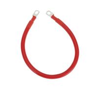 A ABSOPRO Universal 3/8" Terminal De 2 Awg Calibre 1.5Ft Cable De Inversor De Batería Cable De Batería De Cobre Estañado 1 Pc Rojo Reemplazo artículo