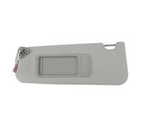 A ABSOPRO Visera Solar Para Coche Lado Del Conductor Izquierdo Ensamblaje Gris Apto Para BMW Serie 3 E90 E91 2005-2013 Con Espejo No.51167252007 - Paquete De 1