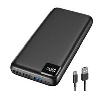 A ADDTOP Power Bank 20000mAh Batería Externa - 22,5W USB C Carga Rapida Cargador Portátil con 4 Salidas Bateria Portatil para Teléfono Tabletas