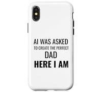 A AI se le pidió Que creara el papá aquí Soy Divertido Carcasa para iPhone X/XS