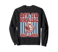 A alabar a Lord Rooster Chicken Funny Sudadera