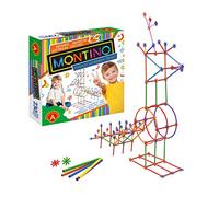 A Alexander- Animals 230-Juego de construcción con Varillas y Conexiones, Piezas con Elementos de plástico, Juguete Educativo para niños a Partir de 5 años, Color montino 230 (Z.P 2268)