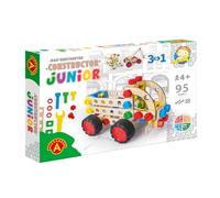 A ALEXANDER Kit Creativo 3en1 Truck Constructor Junior - Bloques de construcción para niños a Partir de 4 años - Juegos de construcción educativos - 95 Elementos - 40x26.5x6cm