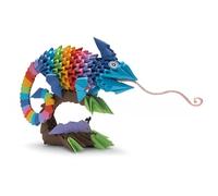 A ALEXANDER Kit Origami 3D Camaleón - 380 Piezas - Modelo Colorido y Original - Actividad manual lúdica para niños y adultos