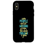 A algunas personas no solo les falta un tornillo, toda la caja de herramientas ha desaparecido Carcasa para iPhone X/XS