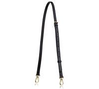 A ALLZEDREAM Correa de repuesto para bolso cruzado de piel auténtica, largo ajustable, Negro