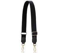 A ALLZEDREAM Correa para bolso de mano ajustable, correa ancha de repuesto, Negro, dorado, medium, moderno