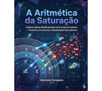 A Aritmética da Saturação - Defesa Aérea Multicamada na Era dos Enxames: Doutrina, Economia e Modelação Estocástica (HERMINIO CERQUEIRA - OS MEUS LIVROS & eBOOKS)