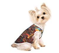 A Artistic Wonder Pet - Camiseta transpirable sin mangas M para perros y gatos pequeños, suave, cómoda y elegante