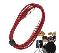 -a-audio: cable estéreo de 3,5 mm, conectores de conexión duraderos, diseño de cable flexible, transmisión de señal de alta fidelidad con chaqueta sin enredos | Ideal para el cabezal de altavoz del