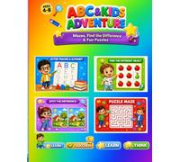 A B C & KIDS ADVENTURE: Mazes, Find the Difference & Fun Puzzles