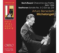 A.B.Michelangeli Interpreta Bach/Busoni Y Beethoven