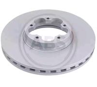 A. B. S. 2x Disco de Freno Delantero Ø307 MM Ventilado para Ford Transit V363