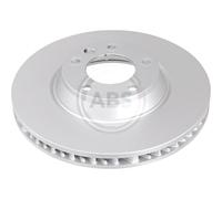 A. B. S. 1x Disco de Freno Delantero Ø350 Ventilado para Porsche Cayenne 92A 955