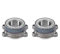 A. B. S. 2x Cubo Bearing Set Back Axis Right Izquierda para Infiniti Fx