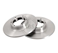 A. B. S. 2x Disco de Freno Ø228mm Delant. Completo para Renault 4 1.1 0.8 5