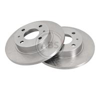 A. B. S. 2x Disco de Freno Ø240mm Delant. Completo para Nissan Sunny II 1.6i
