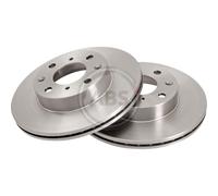 A. B. S. 2x Disco de Freno Ø242mm Delant. Ventilado para Honda Prelude III 2.0