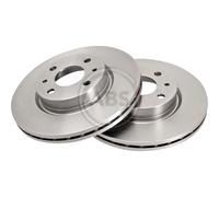 A. B. S. 2x Disco de Freno Ø257mm Delant. Ventilado para Lancia Tema 3000 V6