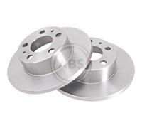 A. B. S. 2x Disco de Freno Ø263mm Delant. Completo para Volvo 240 Kombi 2.3i Cat