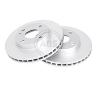 A.B.S. 2X Disco De Freno Delante 235 Ventilado Para Mazda Demio DW 323 F V BA