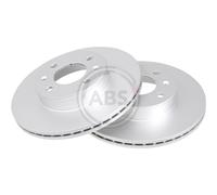 A.B.S. 2X Disco De Freno Delante 252 Ventilado Para Hyundai I10 BA IA I10