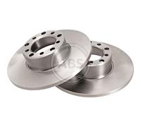 A.B.S. 2X Disco De Freno Delante 278 Completo Para Mercedes-Benz Saloon W123