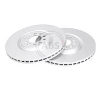 A.B.S. 2X Disco De Freno Delante 312 Ventilado Para VW Polo 9N_ 6R 6C Golf IV
