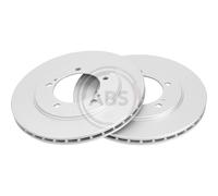 A.B.S. 2X Disco De Freno Delantero 310 Ventilado Para Suzuki Grand Vitara II JT