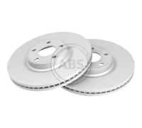 A. B. S. 2x Disco de Freno Delantero Ø316 MM De Ventilado para Ford S-MAX CJ 2.0