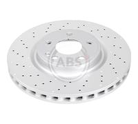 A. B. S. 2x Disco de Freno Delantero 320 Perforado/Iluminación Interior para