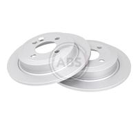 A.B.S. 2X Disco De Freno Trasero 259 Completo Para MINI Mini R50 R53 R52 17350