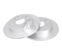 A.B.S. 2X Disco De Freno Trasero Ø260mm Completo Para Honda Prelude V BB