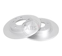 A.B.S. 2X Disco De Freno Trasero 261 Completo Para Mazda Premacy CP 626 V 16090