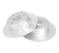 2x Disco de freno macizo 15736 A.B.S. para MERCEDES-BENZ HECKFLOSSE /8 /8 Coupé