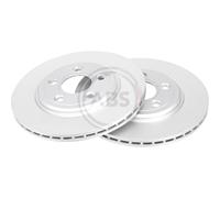 A.B.S. 2X Disco De Freno Trasero 288 Ventilado Para Jaguar S-Type X200 XJ