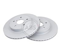 A.B.S. 2X Disco De Freno Trasero Ø300 Mm Para Subaru Outback BS 2.5 AWD 2.0 D