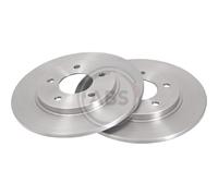 A. B. S. 2x Disco Freno Ø278mm Trasero Completo para Opel Sintra Alero 3.4 16460